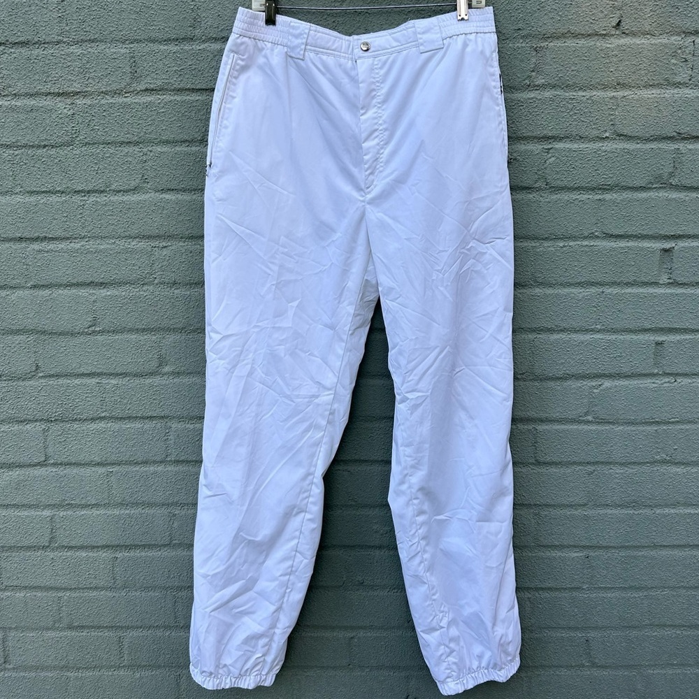 NWT Vintage BOGNER WHITE Ski Pants Size Large 36 x 32